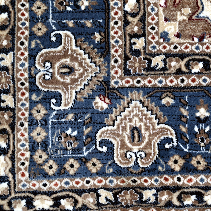 Blue & Grey Turkish Rug 7x10 FT