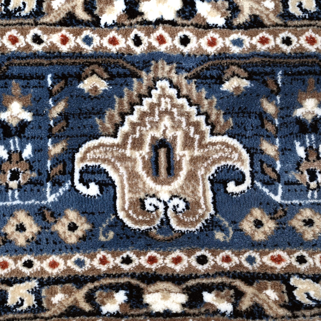 Blue & Grey Turkish Rug 7x10 FT