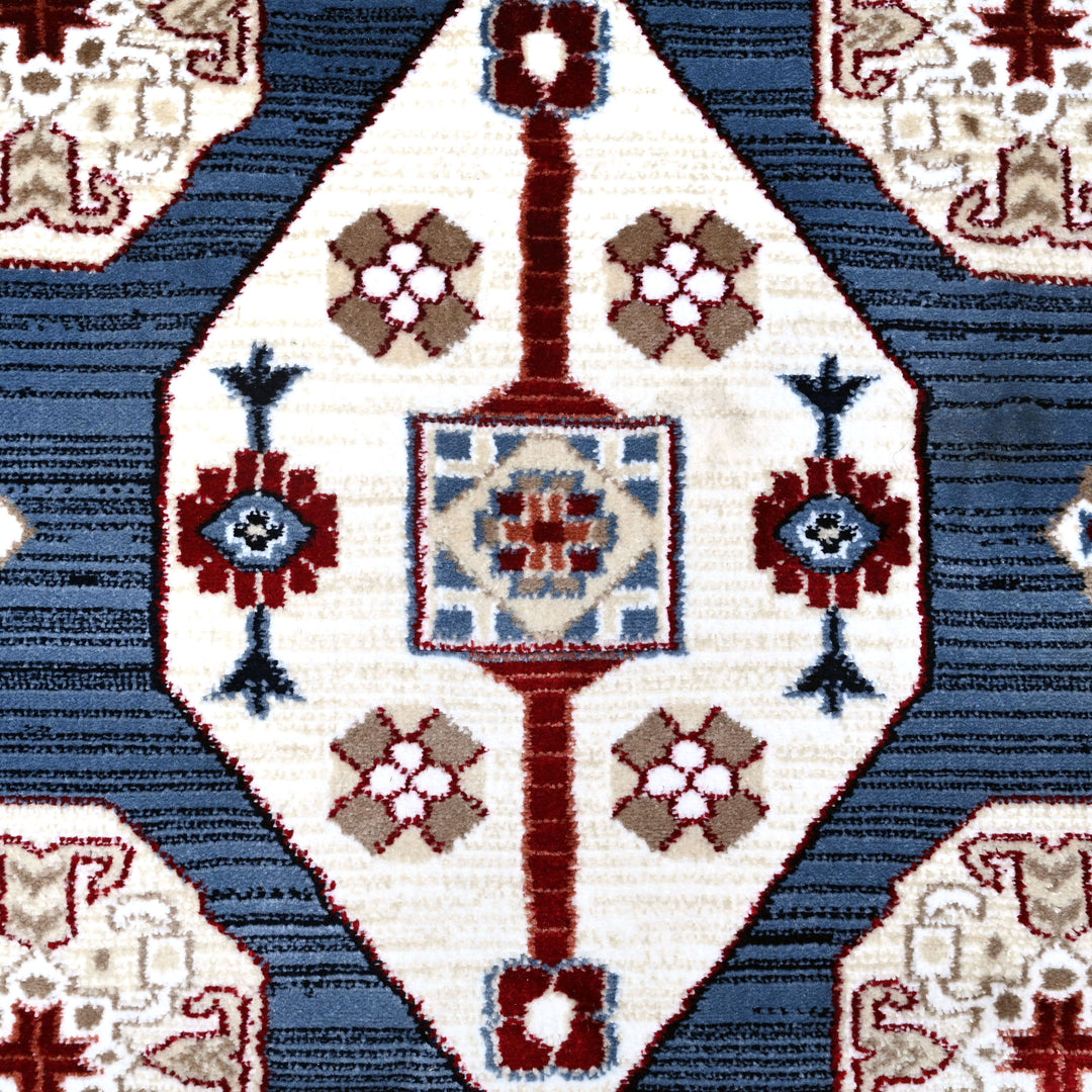Blue & Grey Turkish Rug 7x10 FT