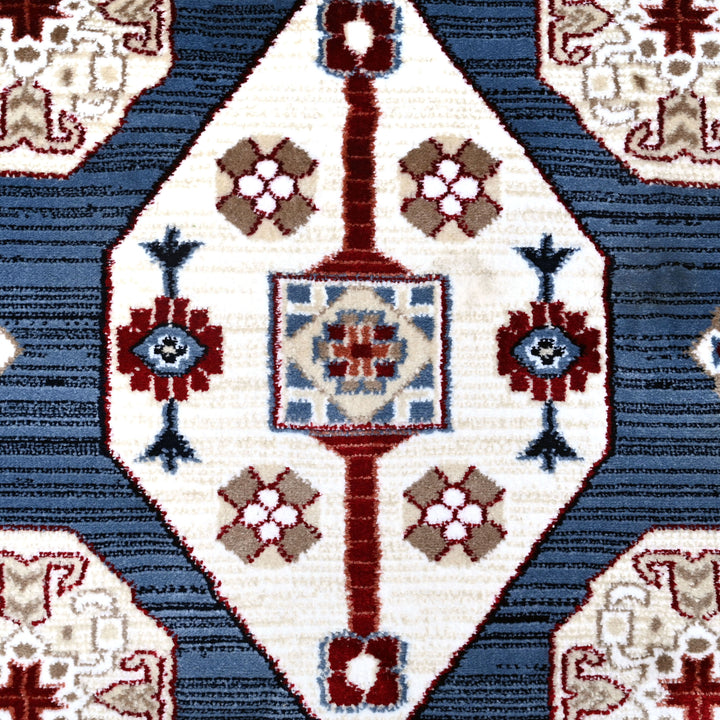 Blue & Grey Turkish Rug 7x10 FT