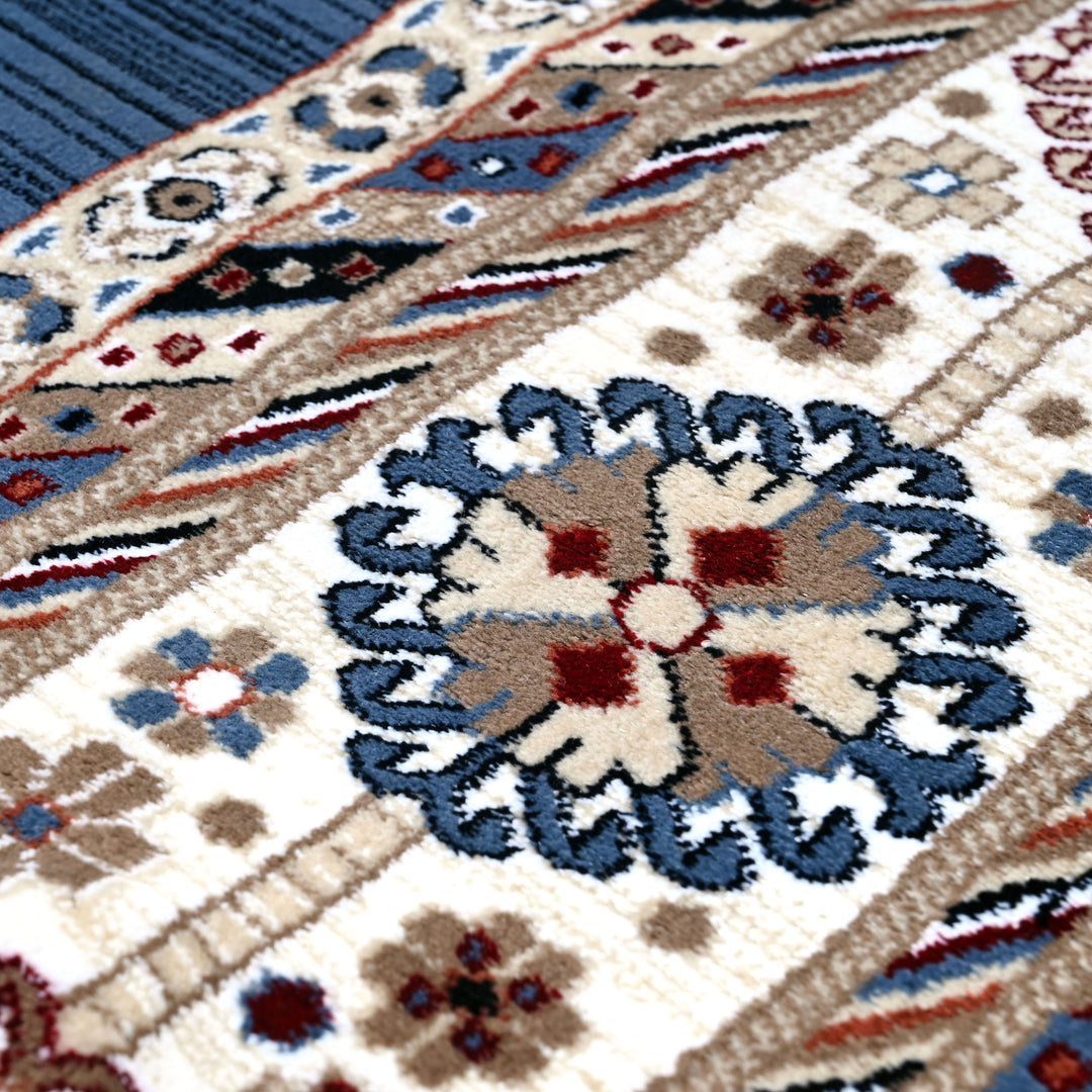 Blue & Grey Turkish Rug 7x10 FT