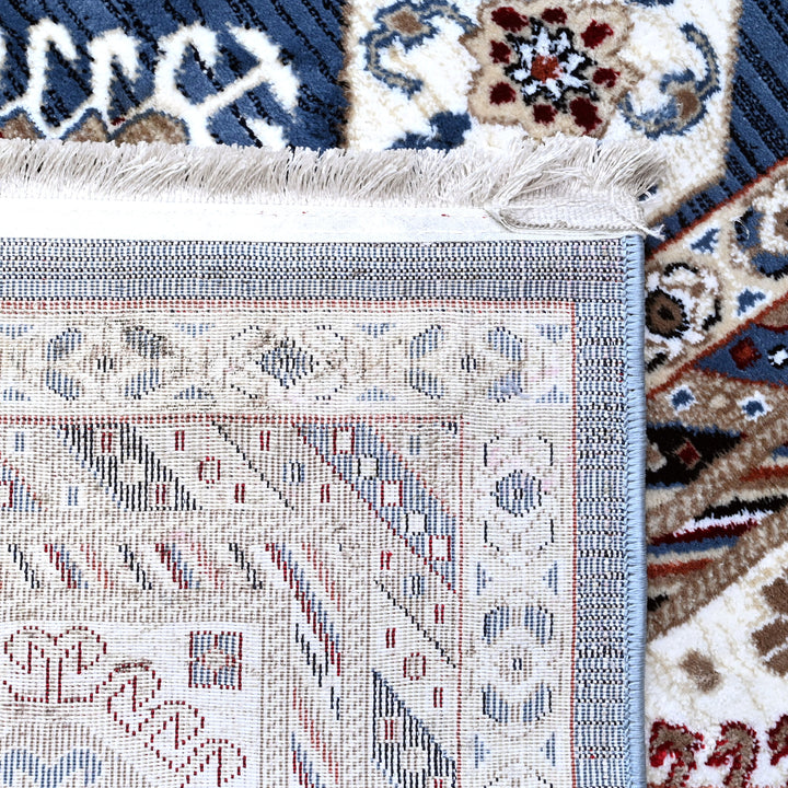 Blue & Grey Turkish Rug 7x10 FT