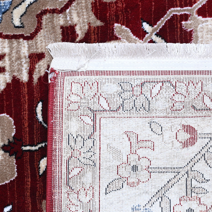 Rust Floring Turkish Rug 7x10 FT