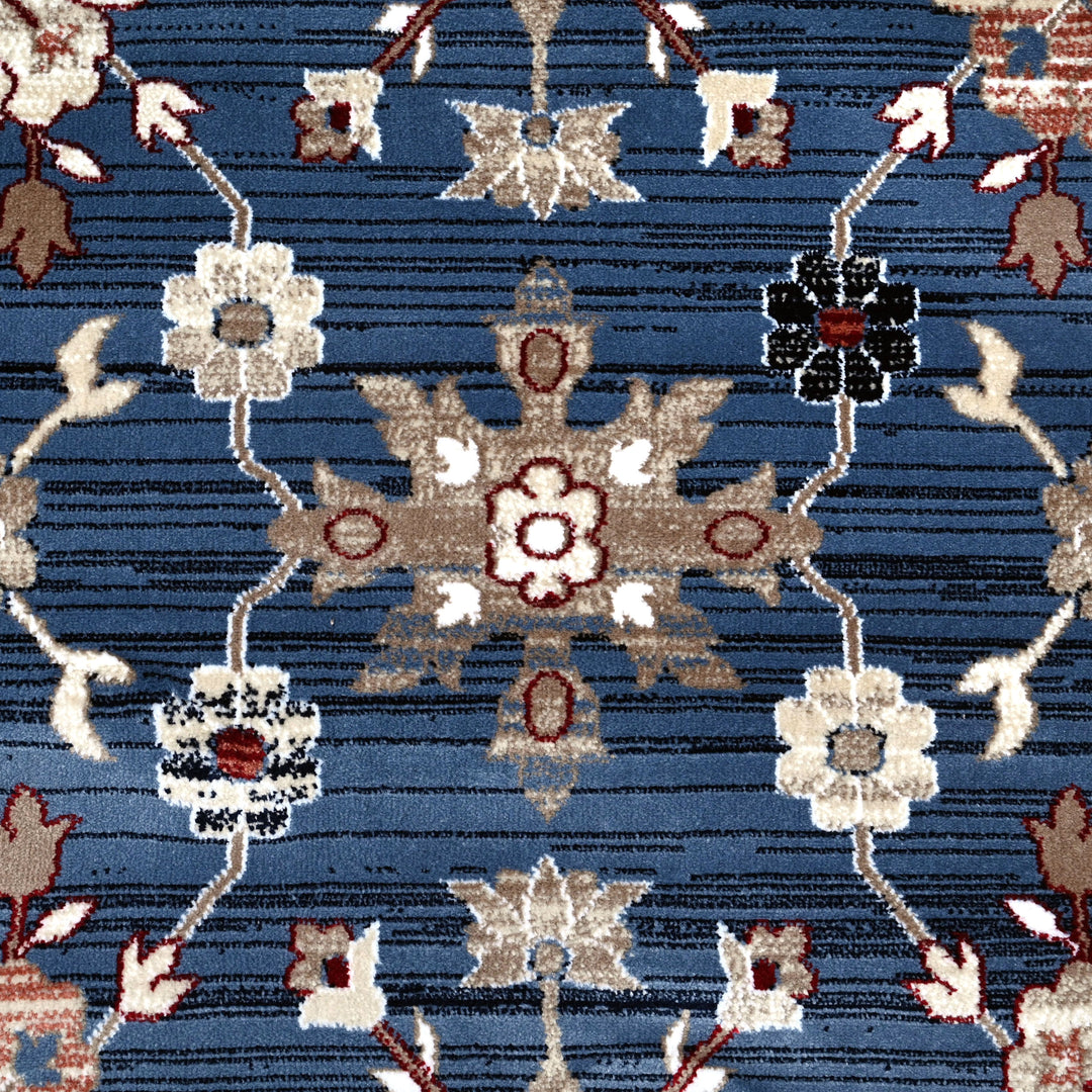 Blue & Grey Turkish Rug 7x10 FT