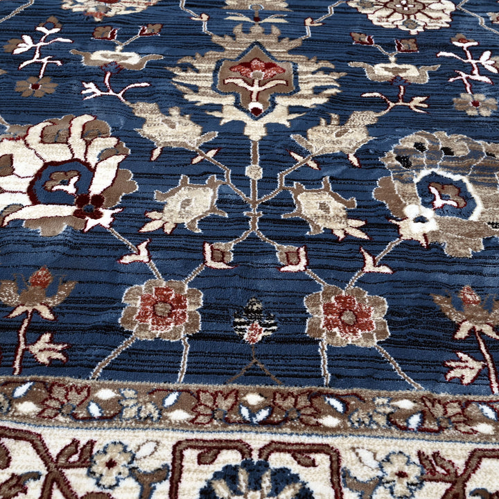 Blue & Grey Turkish Rug 7x10 FT