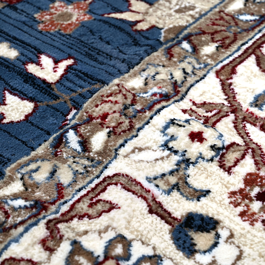 Blue & Grey Turkish Rug 7x10 FT