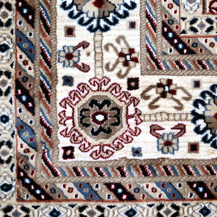 Blue & Brown Turkish Rug 7x10 FT