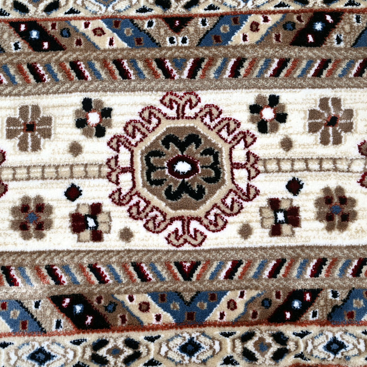 Blue & Brown Turkish Rug 7x10 FT