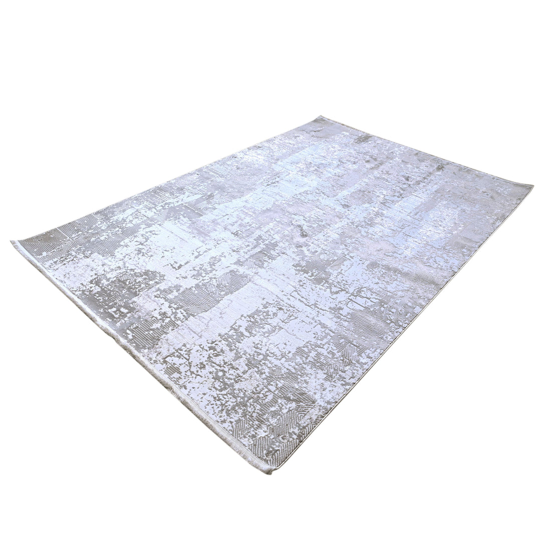 Silver Grey Turkish Rug 7x10 FT