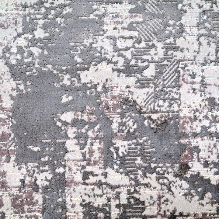 Silver Grey Turkish Rug 7x10 FT