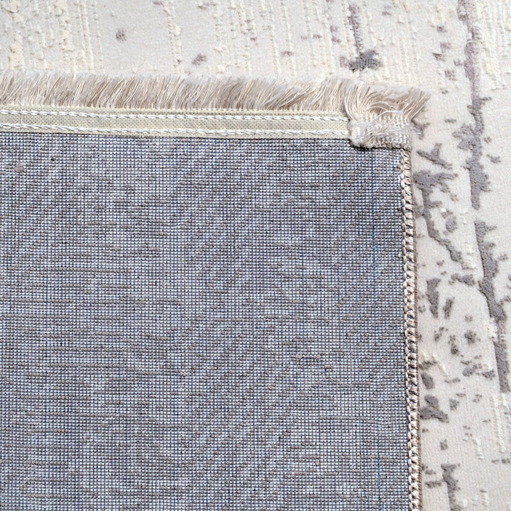 Silver Grey Turkish Rug 7x10 FT