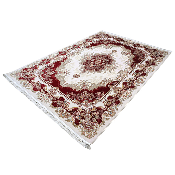 Rust Floring Turkish Rug 7x10 FT