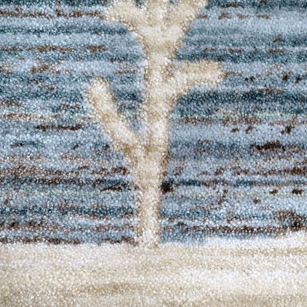 Multi Stripe Turkish Rug 5x8 FT