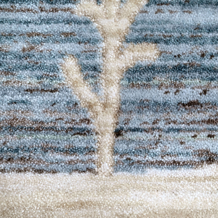 Multi Stripe Turkish Rug 5x8 FT