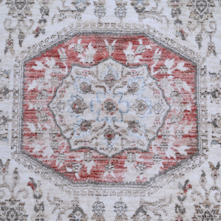 Brown Traditional Turkish Rug 5x8 FT