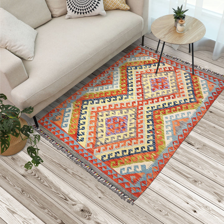 Afghani Kilim 4x6