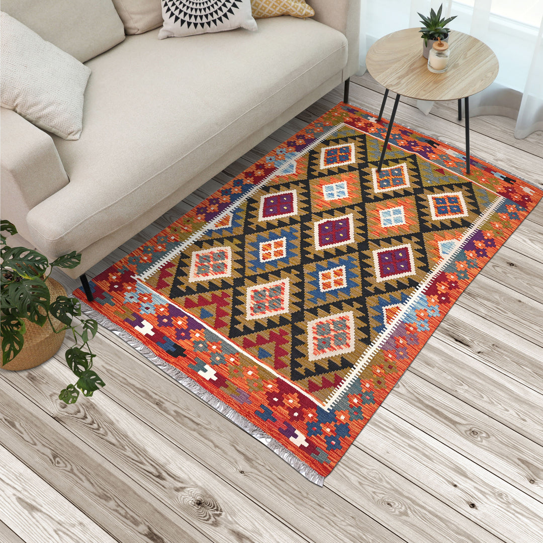 Afghani Kilim 4x6