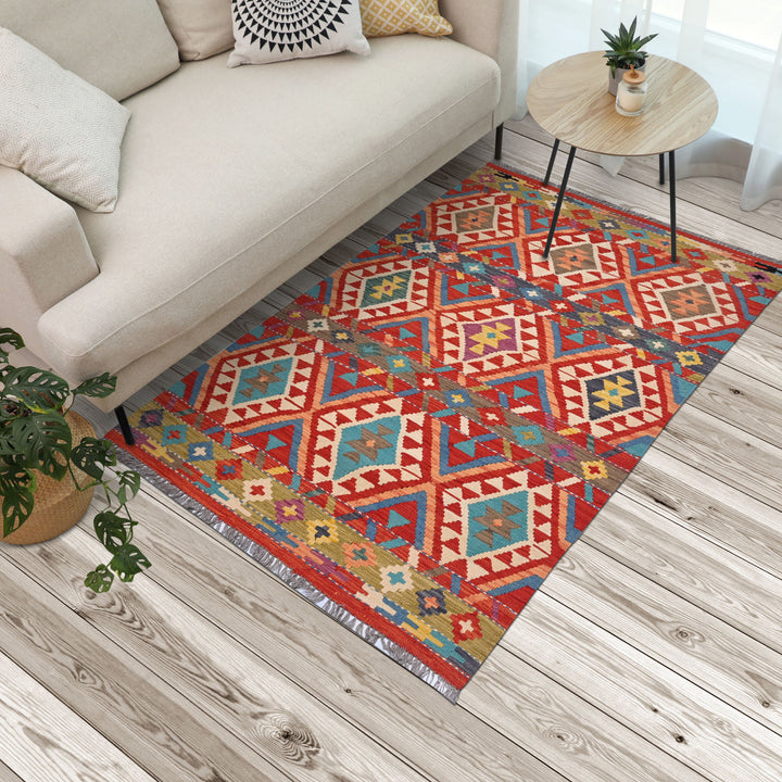 Afghani Kilim 4x6