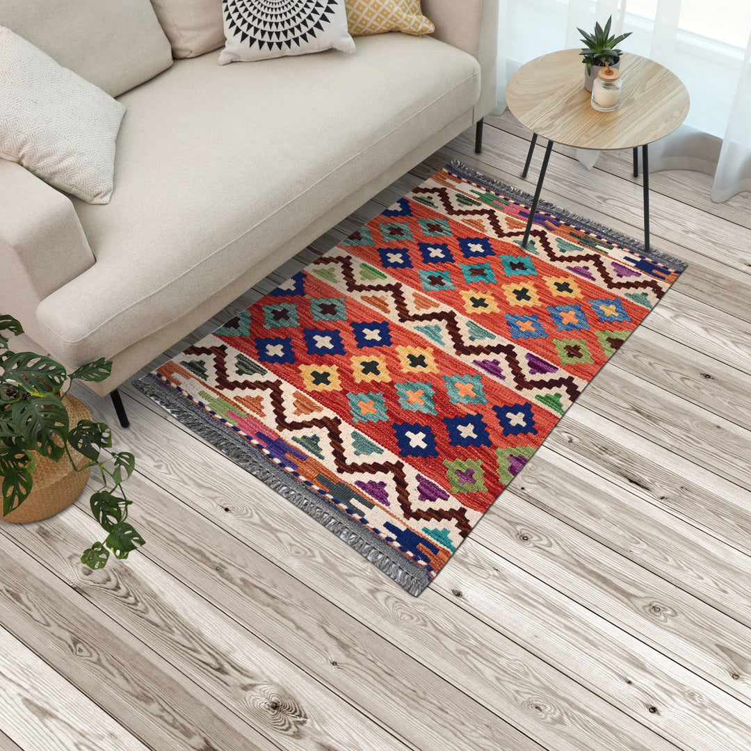 Afghani Kilim 2x3