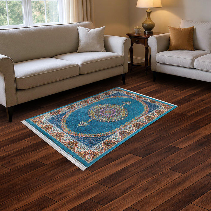 Supreme Fine Persian Silk Rug 2.5x4 Ft