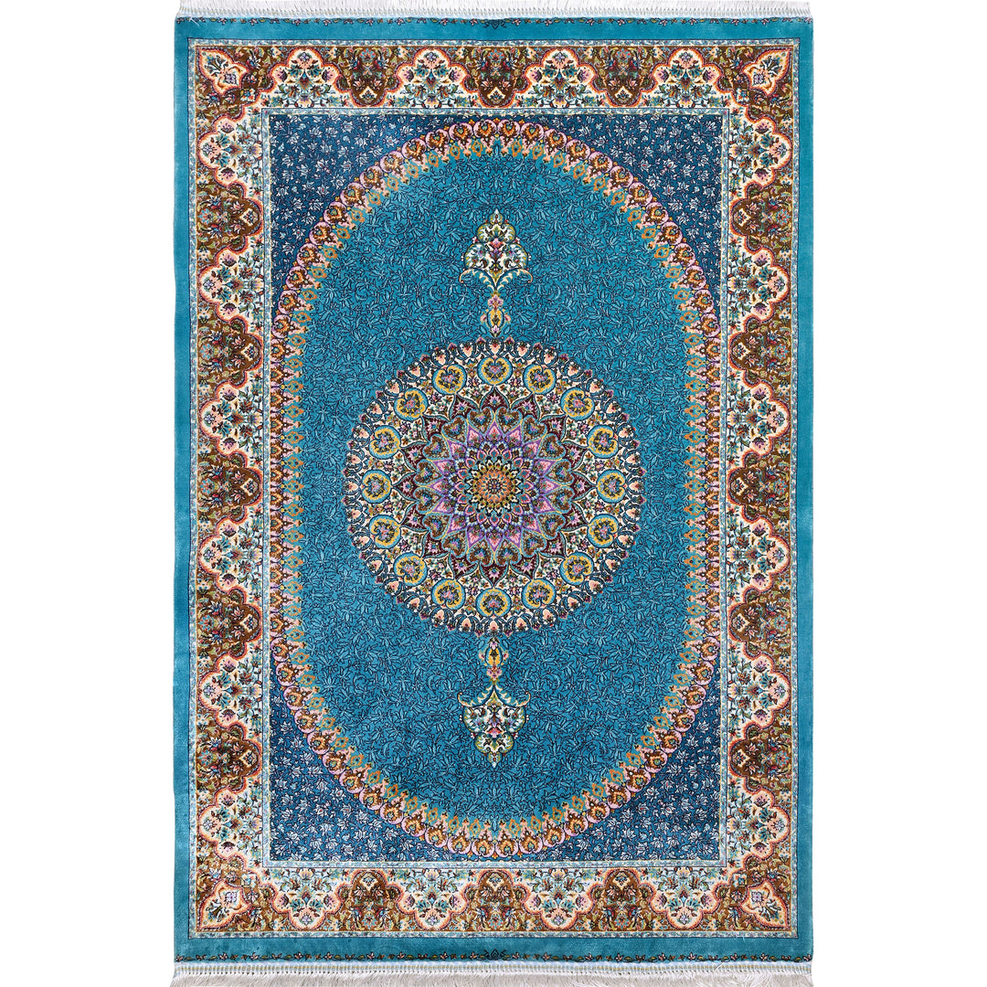 Supreme Fine Persian Silk Rug 2.5x4 Ft