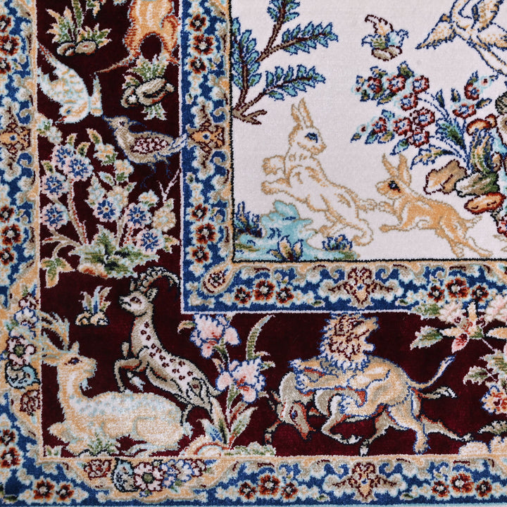 Supreme Fine Persian Silk Rug 2.5x4 Ft