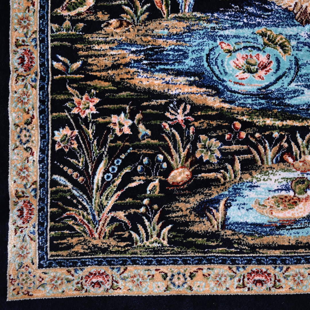 Supreme Fine Persian Silk Rug 2.5x4 Ft
