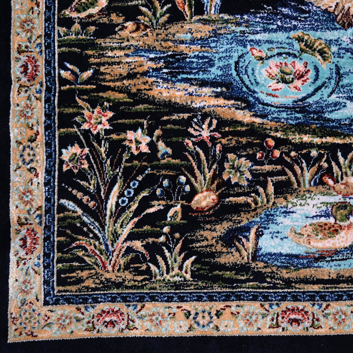 Supreme Fine Persian Silk Rug 2.5x4 Ft
