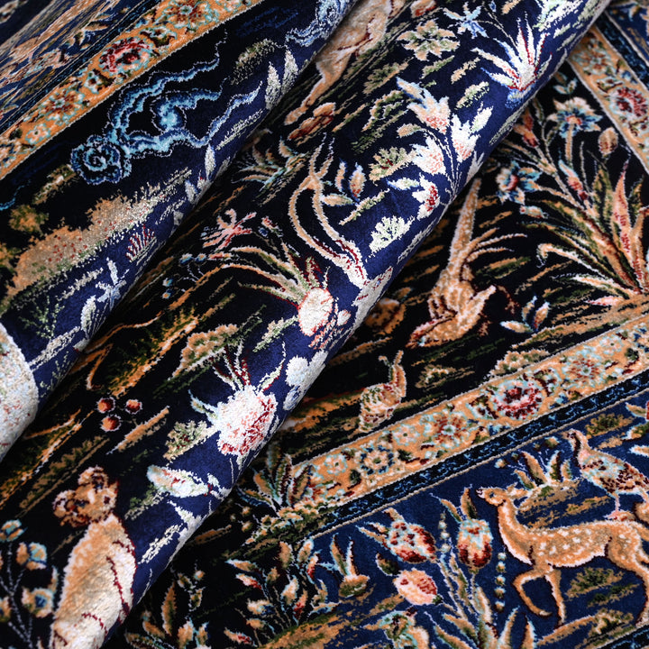 Supreme Fine Persian Silk Rug 2.5x4 Ft