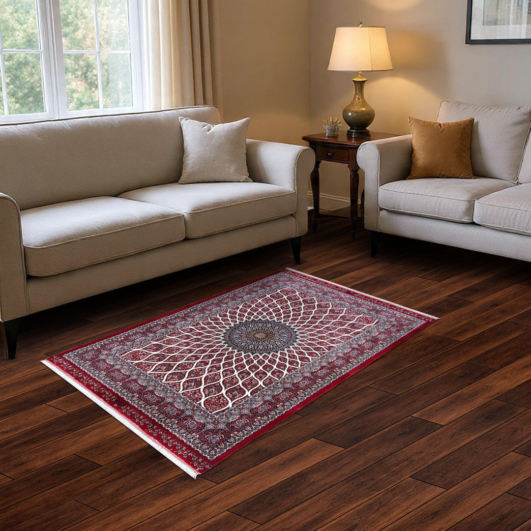 Supreme Fine Persian Silk Rug 2.5x4 Ft