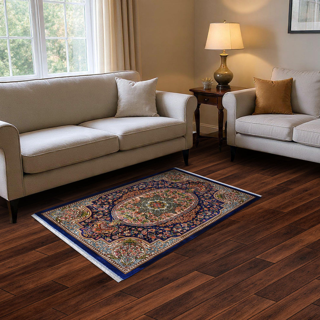 Supreme Fine Persian Silk Rug 2.5x4 Ft
