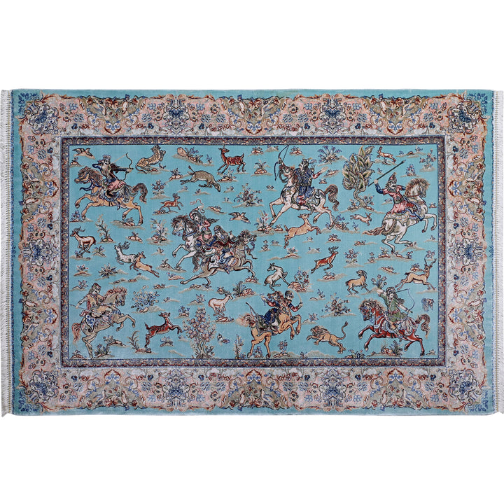 Supreme Fine Persian Silk Rug 2.5x4 Ft