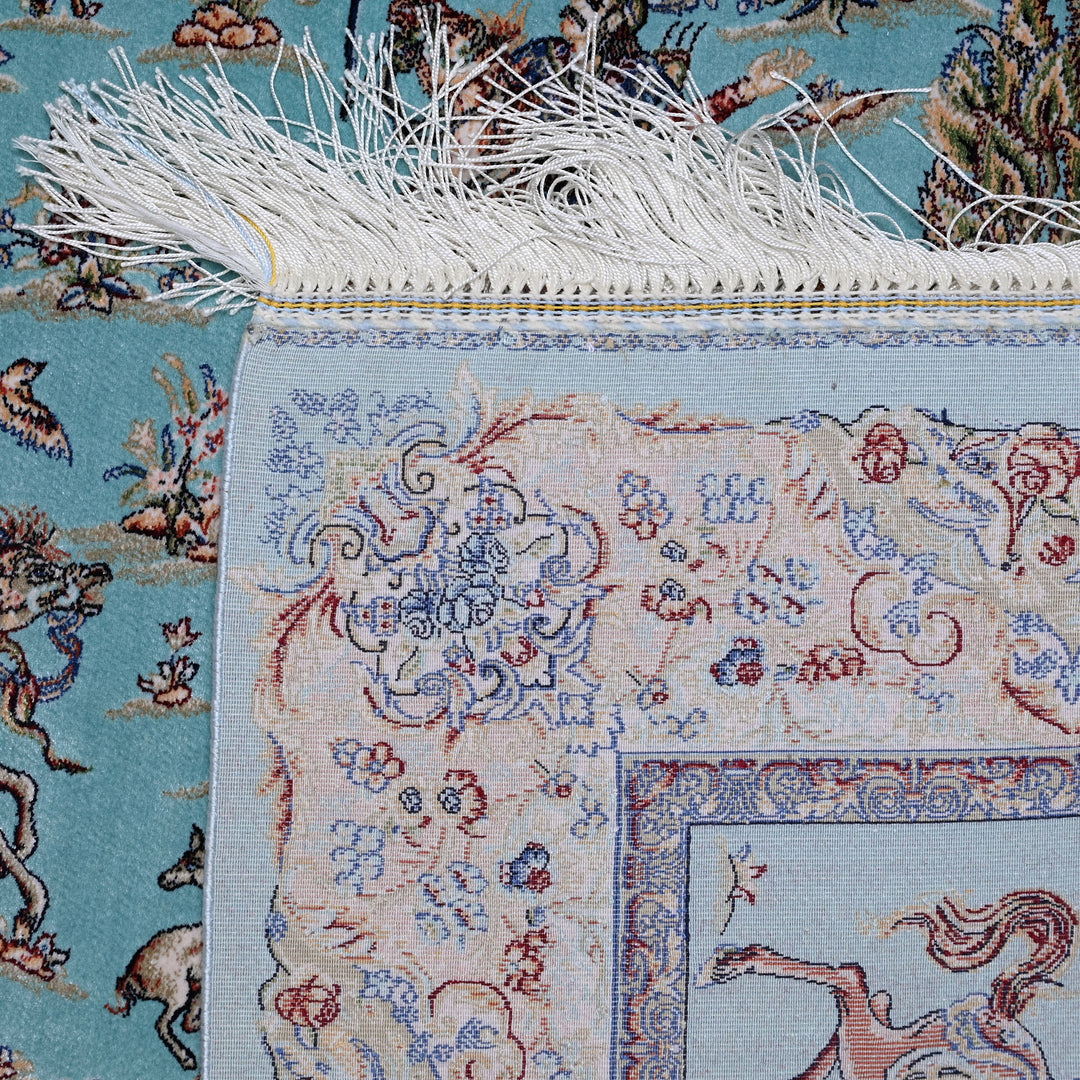 Supreme Fine Persian Silk Rug 2.5x4 Ft