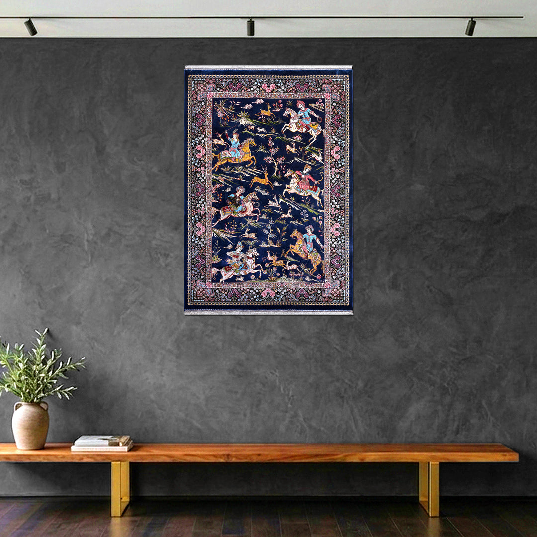 Supreme Fine Persian Silk Rug 2.5x4 Ft