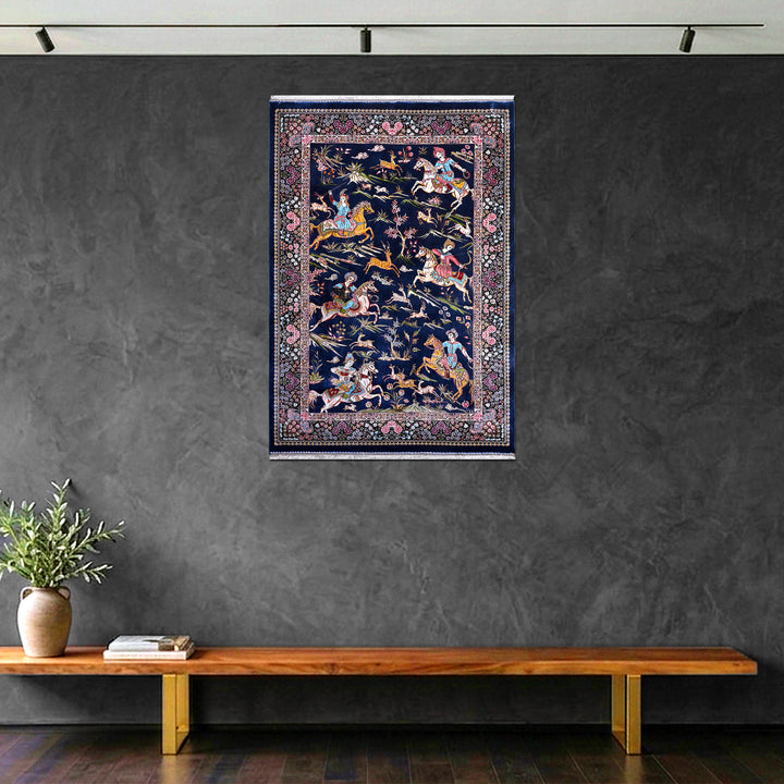 Supreme Fine Persian Silk Rug 2.5x4 Ft