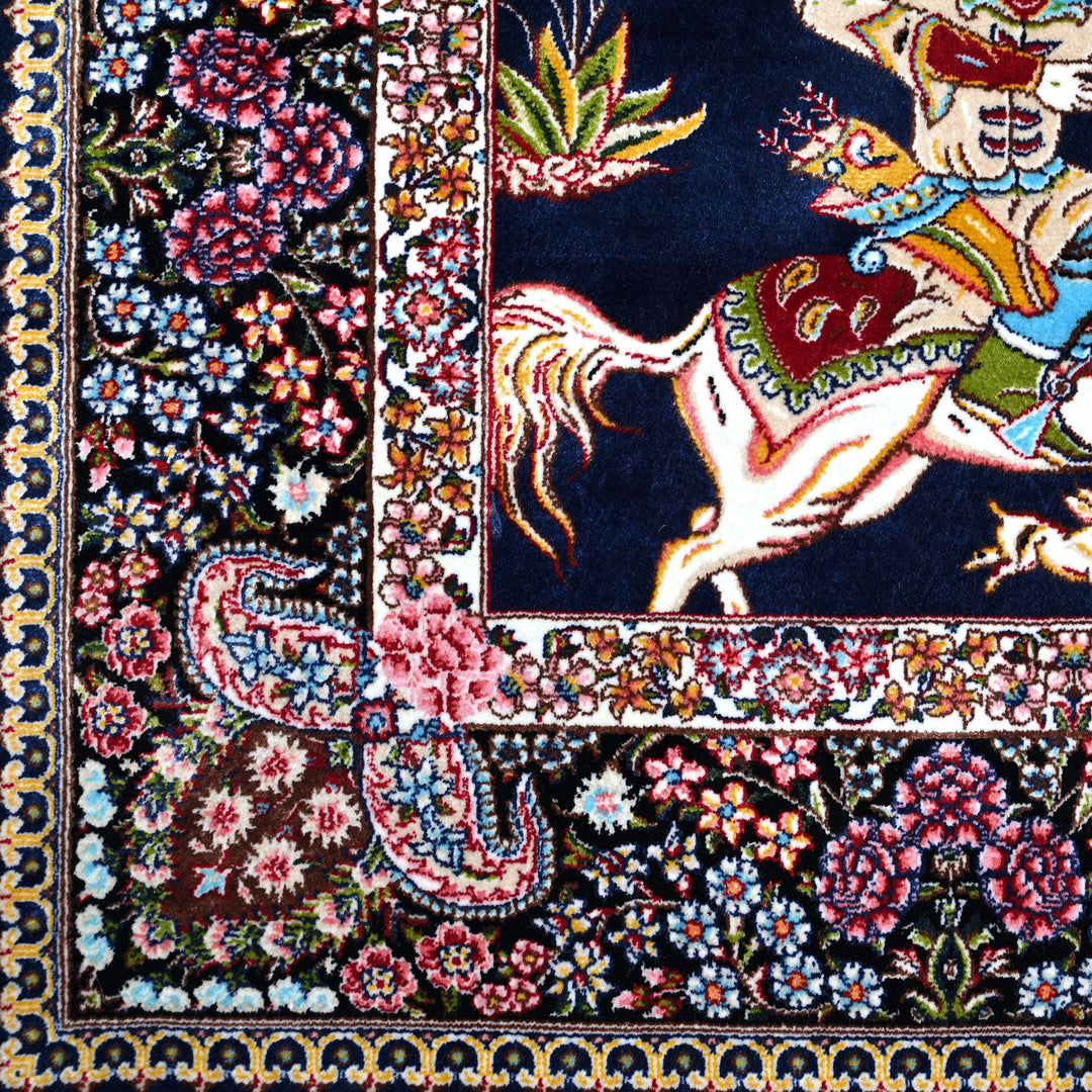 Supreme Fine Persian Silk Rug 2.5x4 Ft