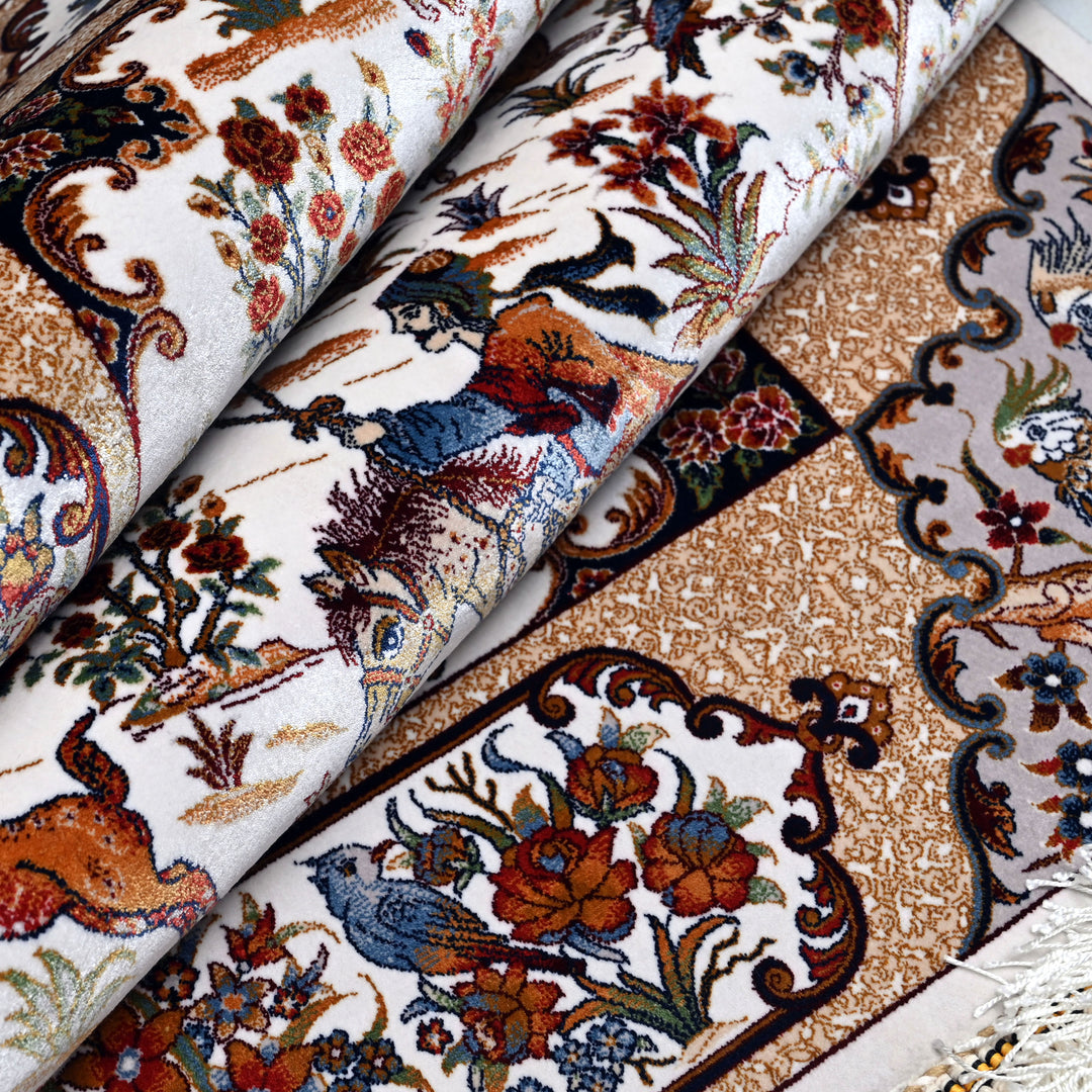 Supreme Fine Persian Silk Rug 2.5x4 Ft
