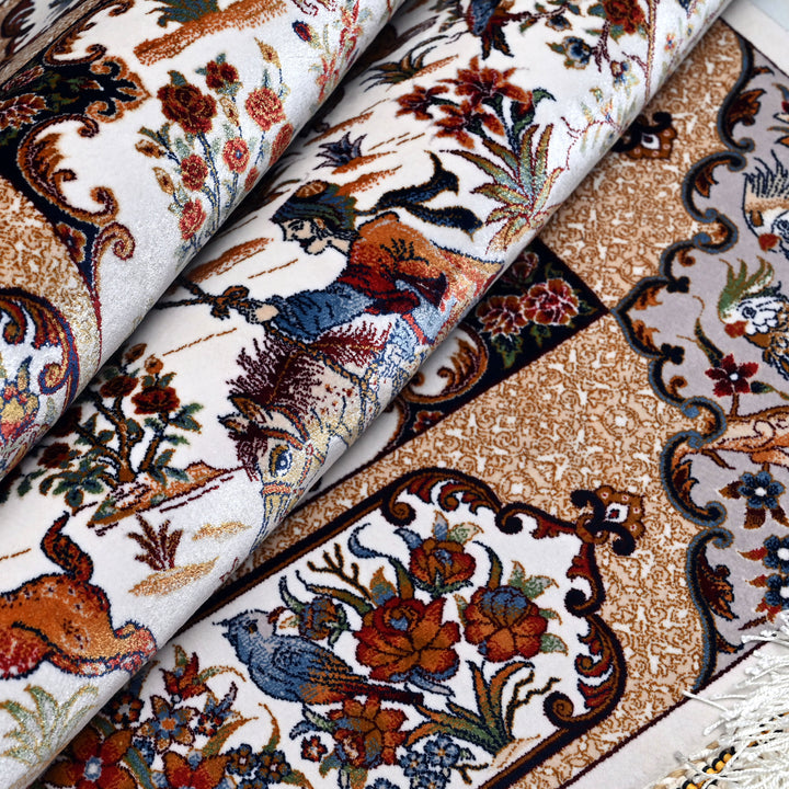 Supreme Fine Persian Silk Rug 3X5 Ft