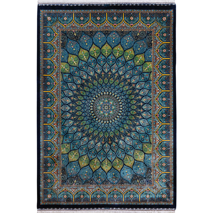 Supreme Fine Persian Silk Rug 2.5x4 Ft