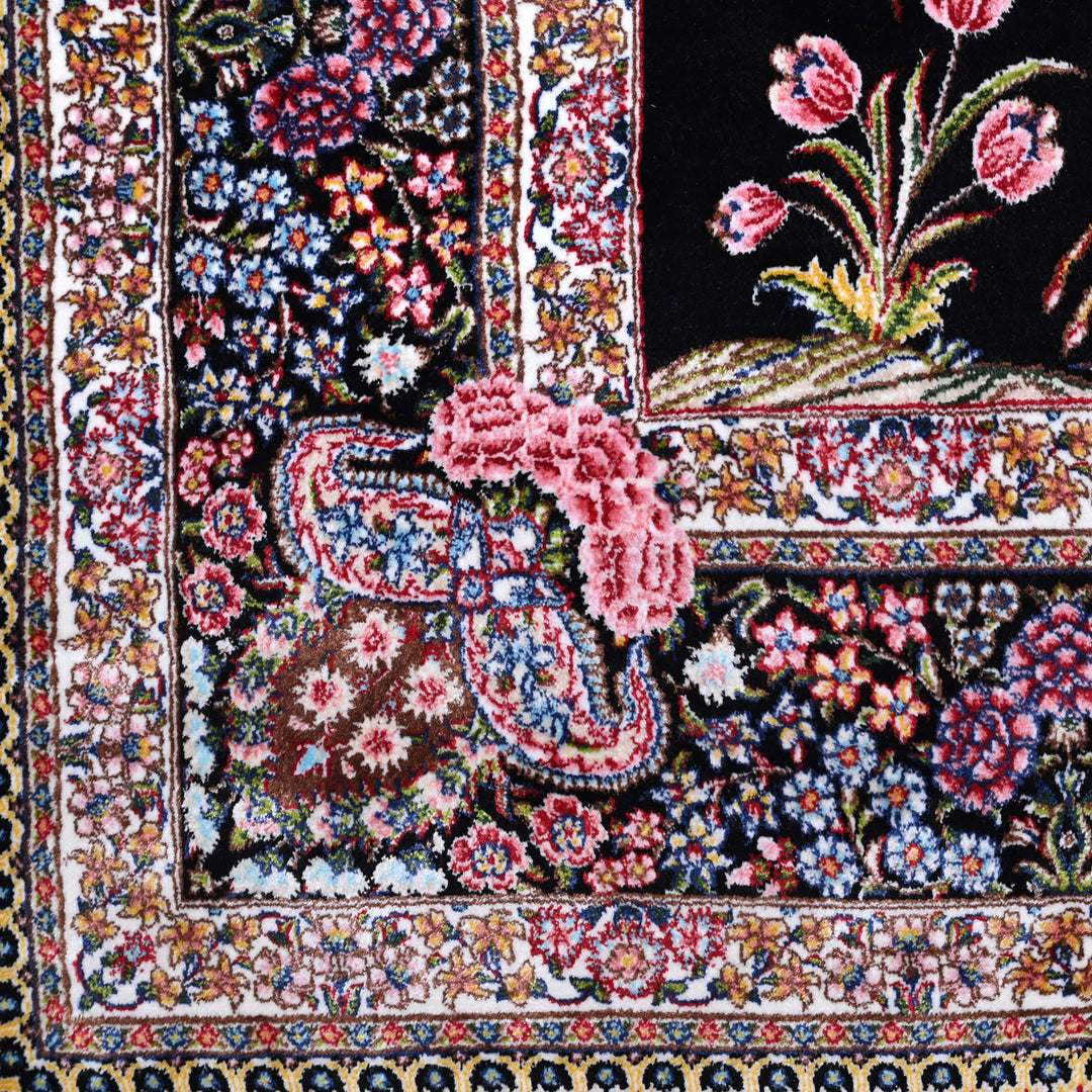 Supreme Fine Persian Silk Rug 3X5 Ft