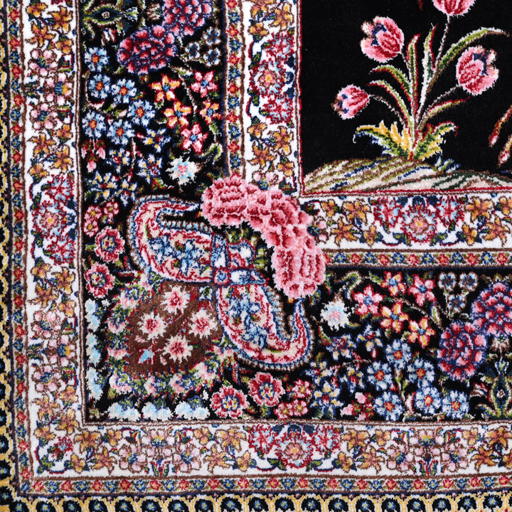 Supreme Fine Persian Silk Rug 3X5 Ft