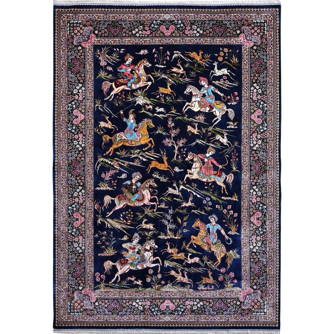 Supreme Fine Persian Silk Rug 3X5 Ft