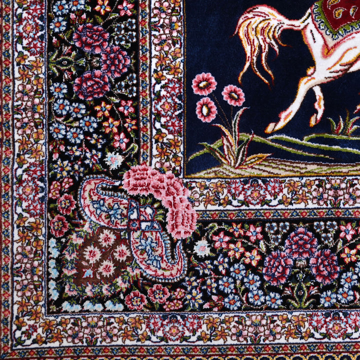 Supreme Fine Persian Silk Rug 3X5 Ft