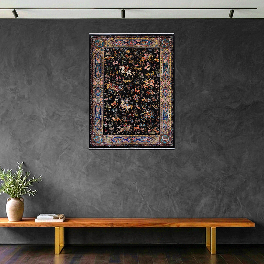 Supreme Fine Persian Silk Rug 4X6 Ft