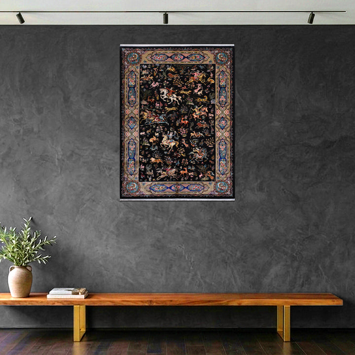 Supreme Fine Persian Silk Rug 4X6 Ft