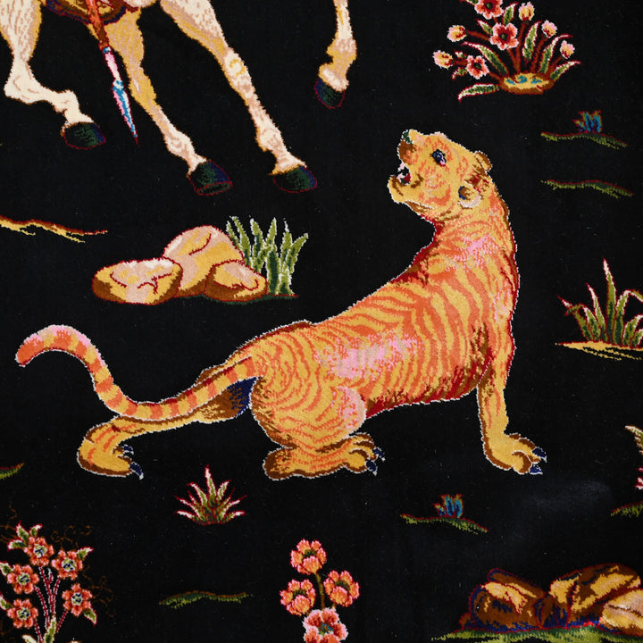 Supreme Fine Persian Silk Rug 4X6 Ft