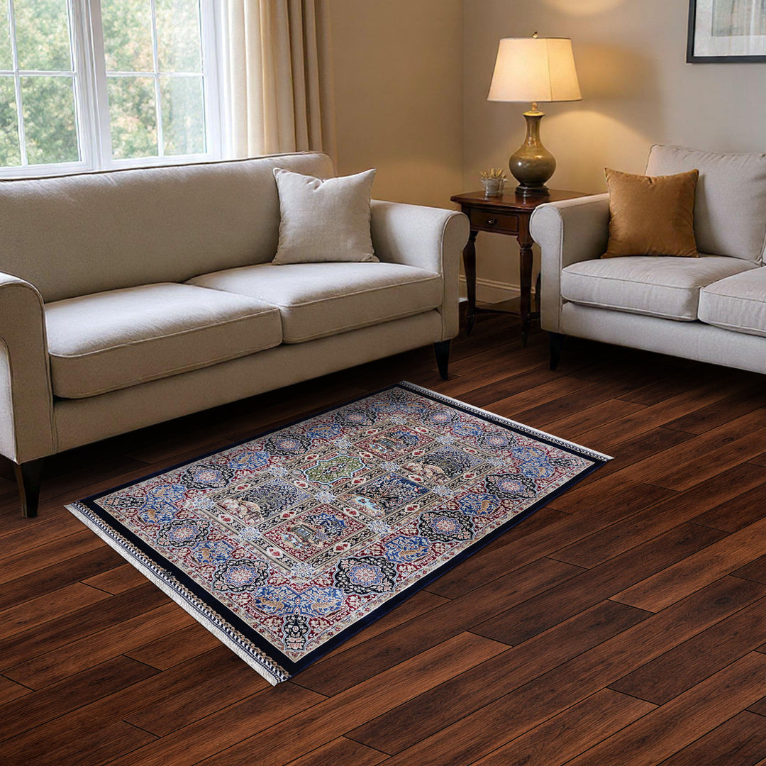 Supreme Fine Persian Silk Rug 2x3 Ft