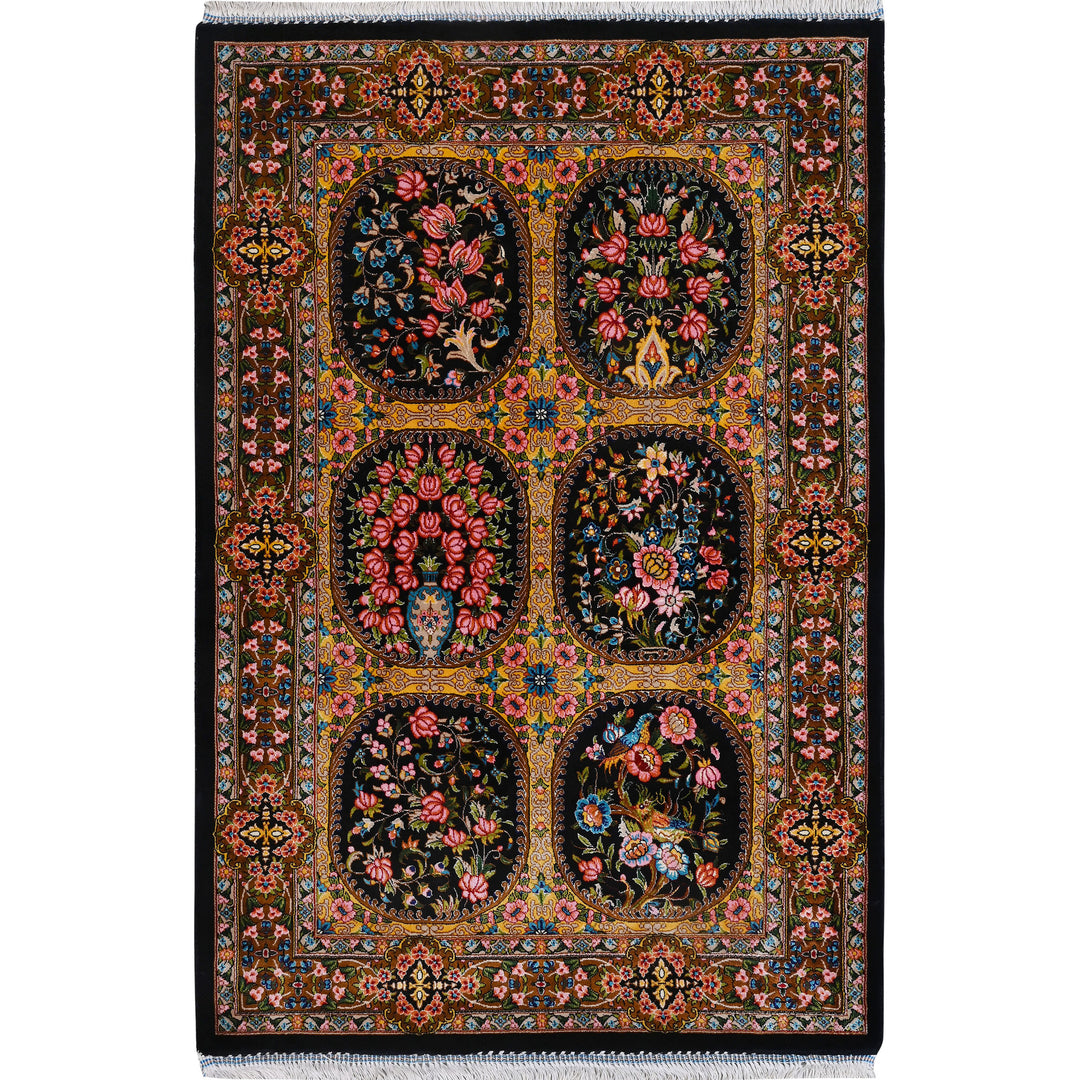 Supreme Fine Persian Silk Rug 2x3 Ft