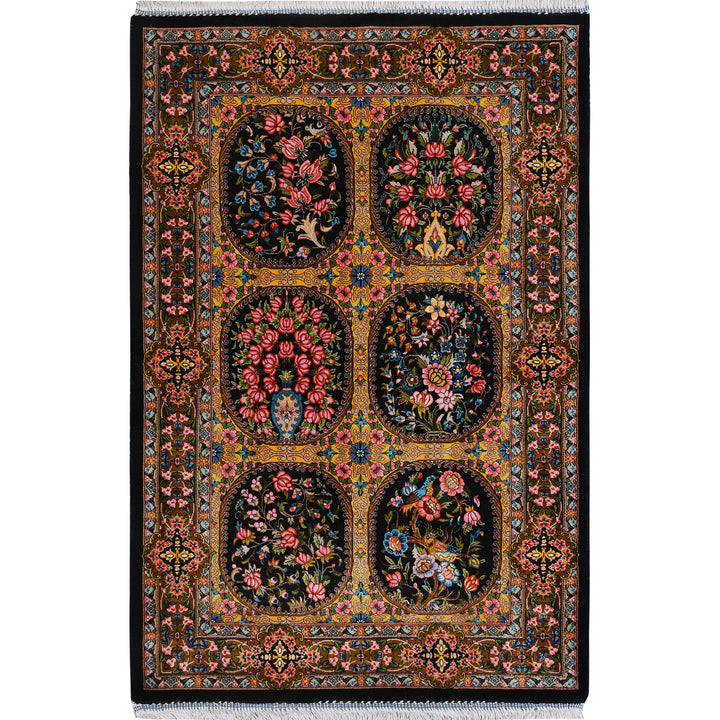 Supreme Fine Persian Silk Rug 2x3 Ft