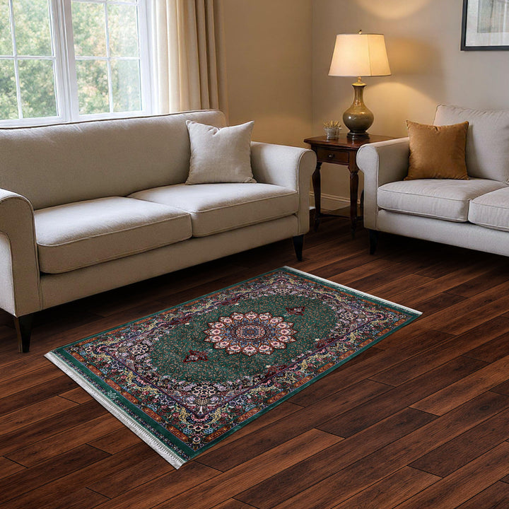 Supreme Fine Persian Silk Rug 2x3 Ft